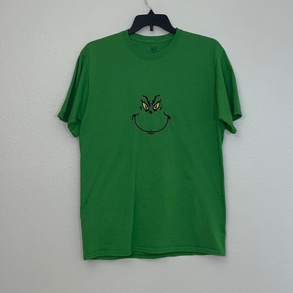 Unisex Fruit of the Loom Green Embroidered Shirt Large/Tall - Picture 1 of 6